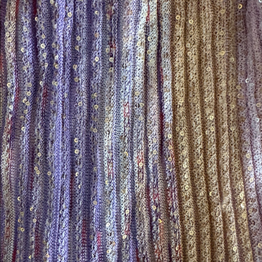 Missoni Pink Knit Sequin Striped Pants - Picture 7 of 7